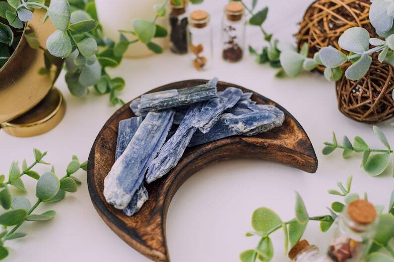 Kyanite Blades Rough Natural Blue Blade Crystals Wholesale Gemstone Specimen