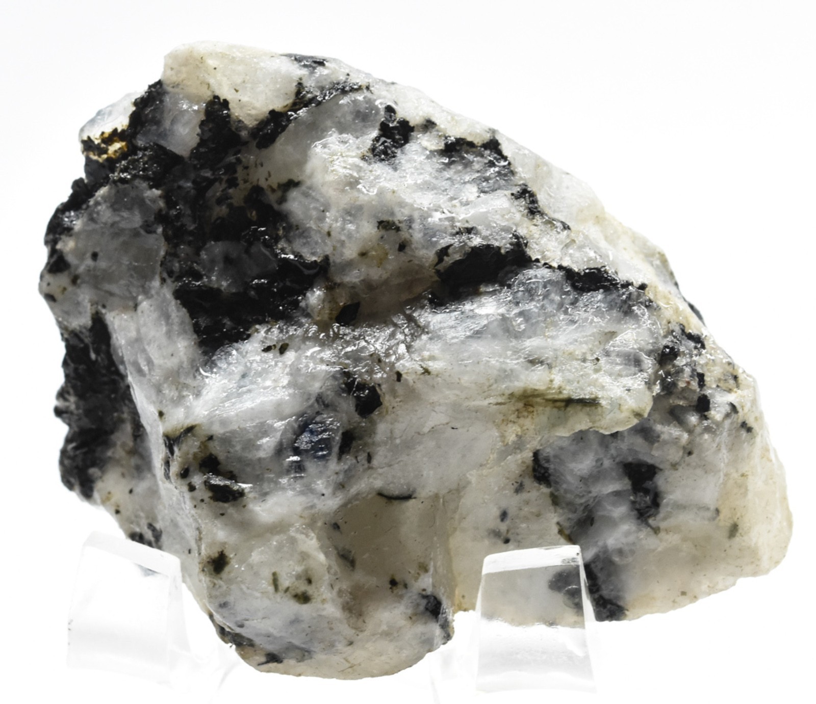 85g 2.3″ Rainbow Moonstone Rough Natural Feldspar Crystal Mineral Raw – India