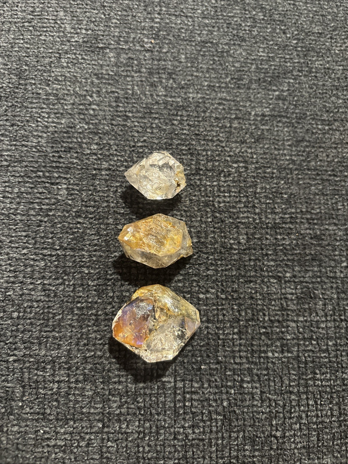 Herkimer Diamond Quartz Crystals Mixed Lot High Quality 10pc 2.01oz Combined