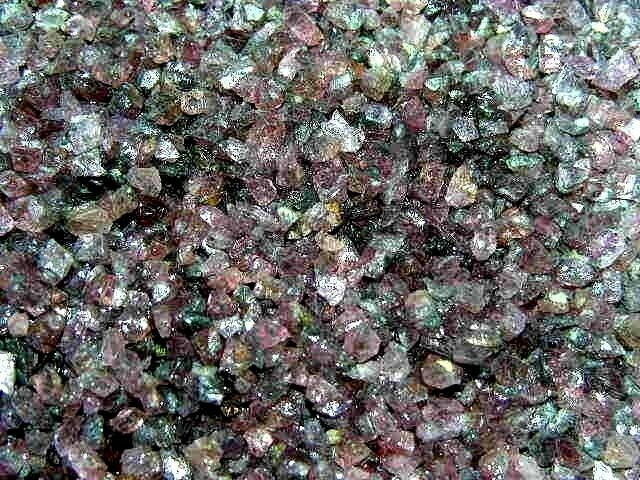 Spinel gem crystal violet blue mixed grade Sri Lanka 50 carat lot