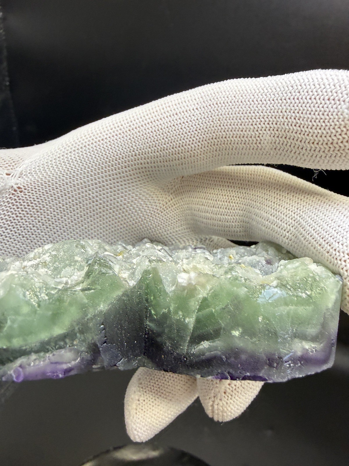 Multi-Colored Natural Rough Faced Fluorite Heart Specimen! Minerals, Crystals!