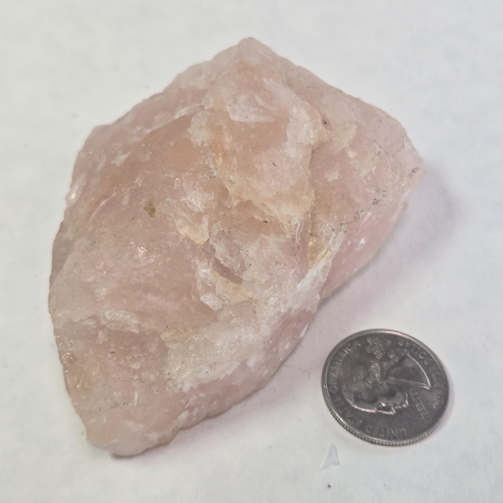 Rose Quartz (Pink Quartz / Massive Rose Quartz) – Natural Mineral Specimen