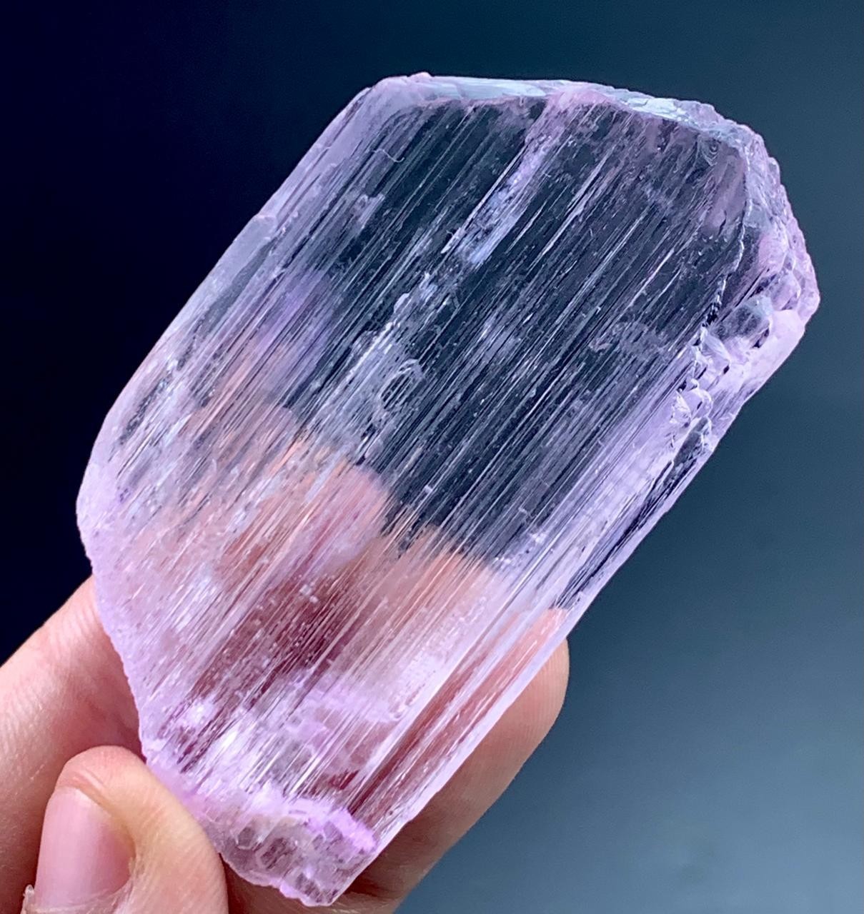 224 Carat Natural Pink kunzite Crystal Specimen From Afghanistan