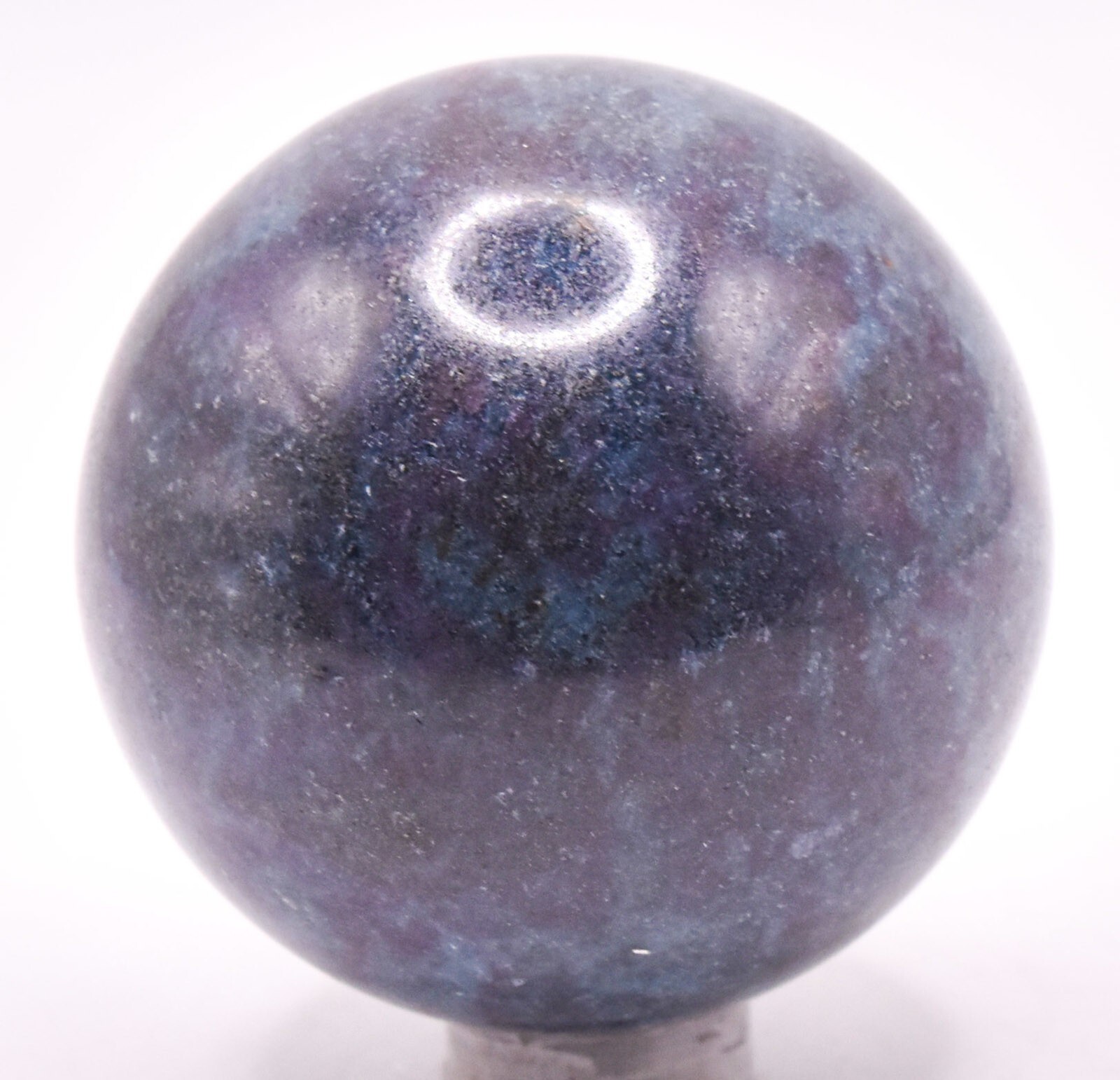49mm Ruby Kyanite Sphere Polished Natural Gemstone Crystla Mineral Ball – India