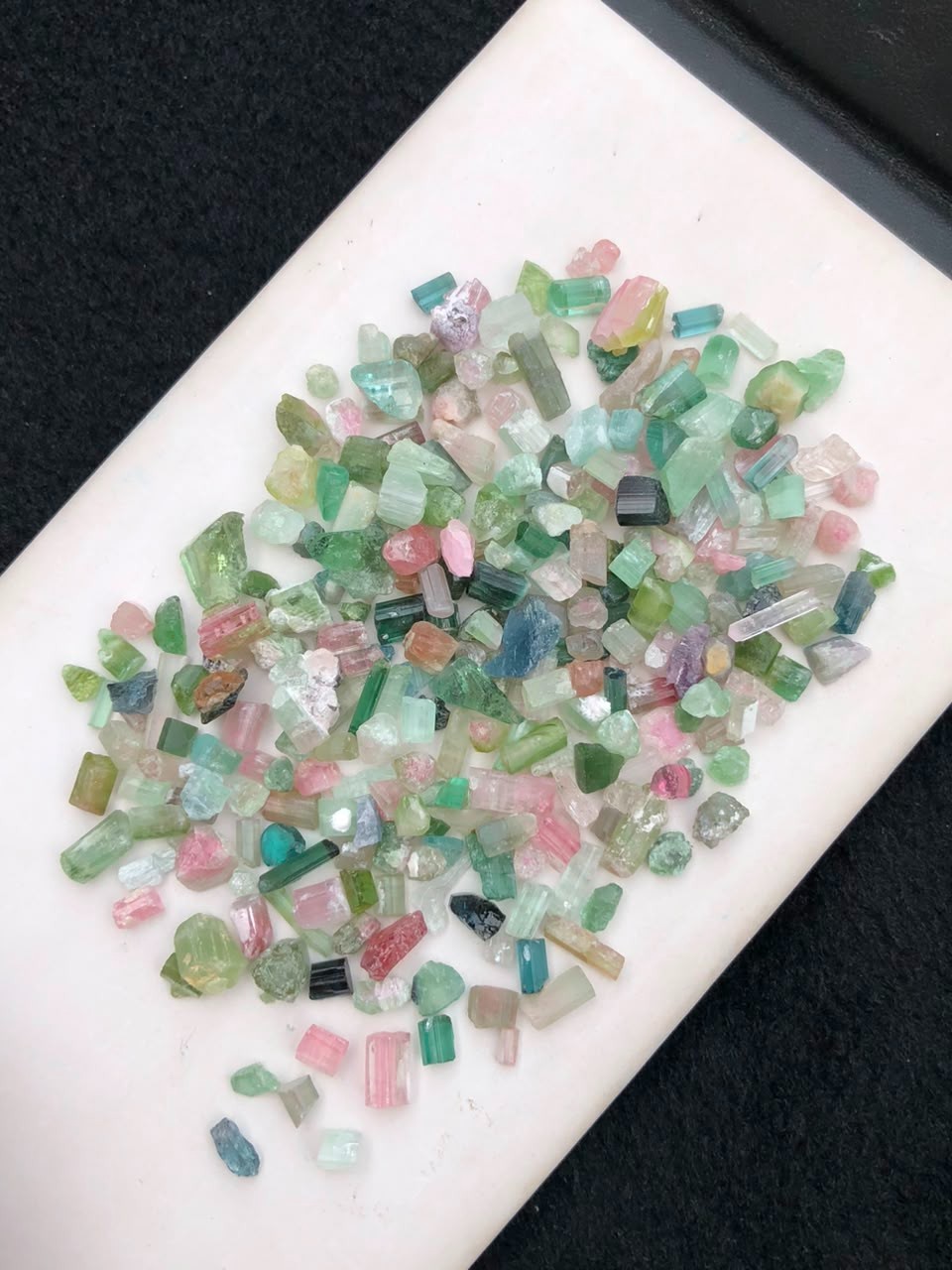 223 carat amazing Natural mix color tourmaline rough lot from Afganistan