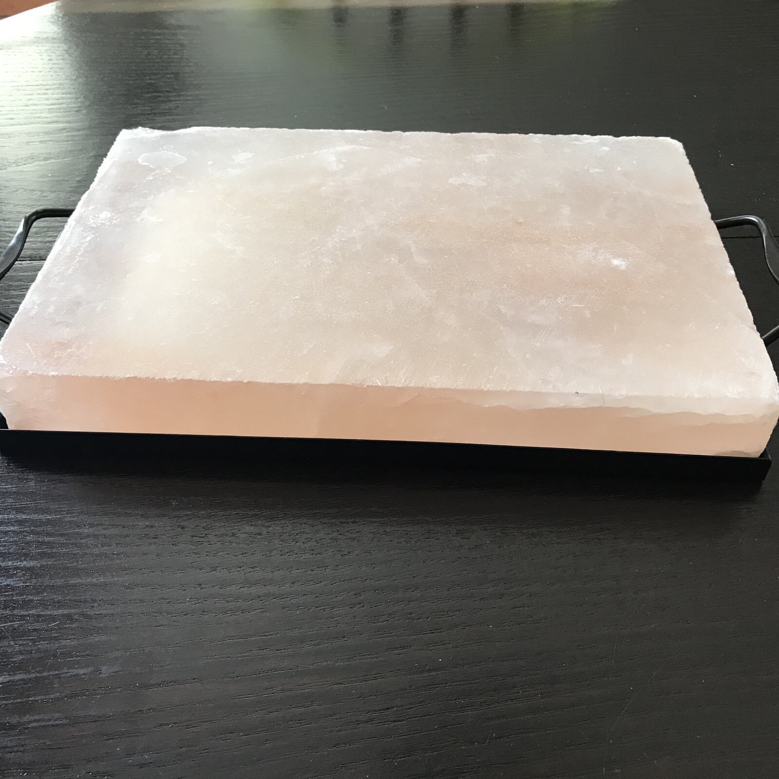 14 Pounds 9oz Natural Pink Rose Quartz Crystal Point Healing With Handled Tray