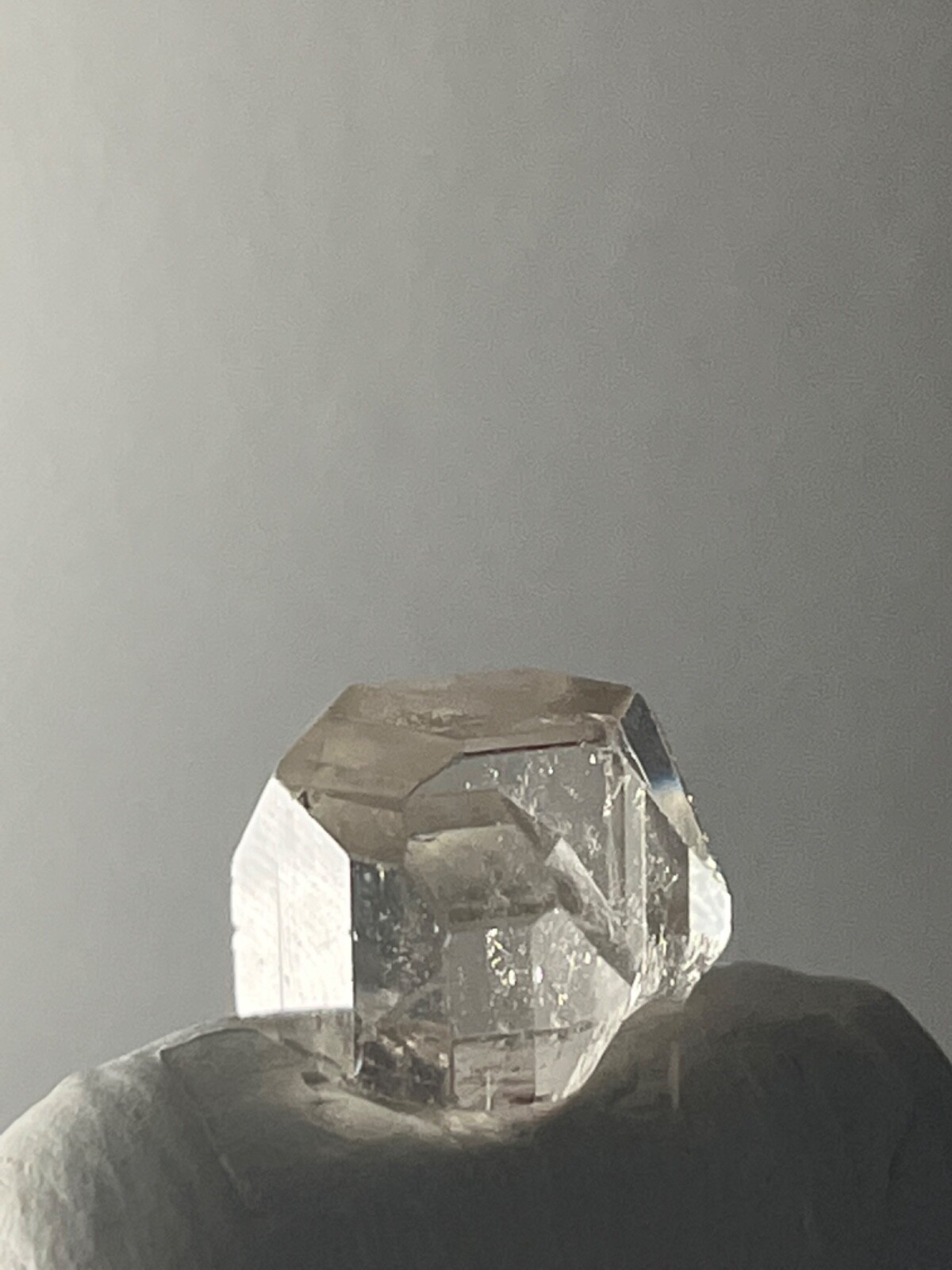 Topaz Terminated Clean Nice Clarity & Transparent soft soft Gold Yellowish shade