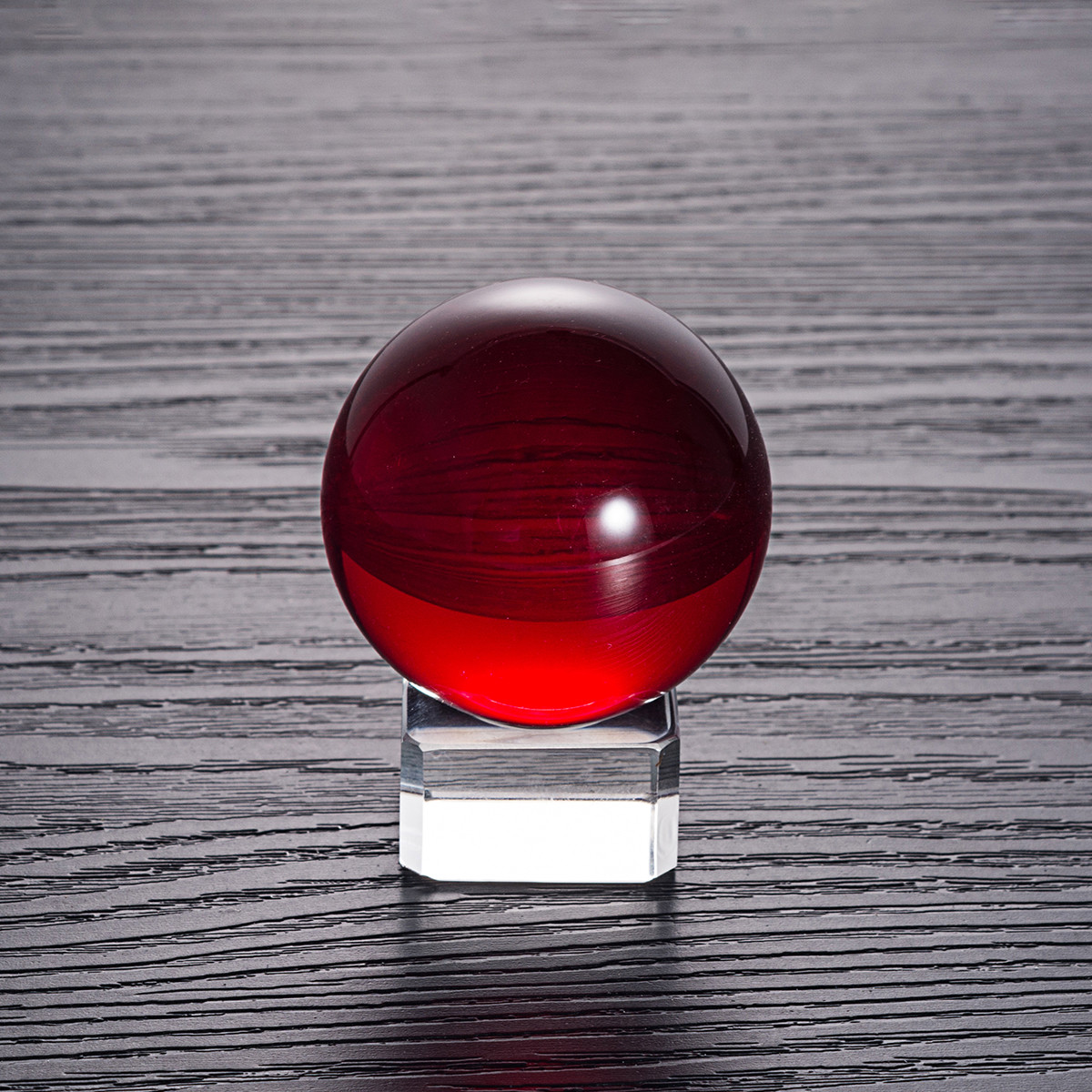 LONGWIN 50mm Quartz Crystal Ball Sphere Healing Crystals Photo Props Free Stand