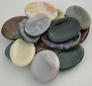 Jasper Worry Stone – Various Colors & Patterns