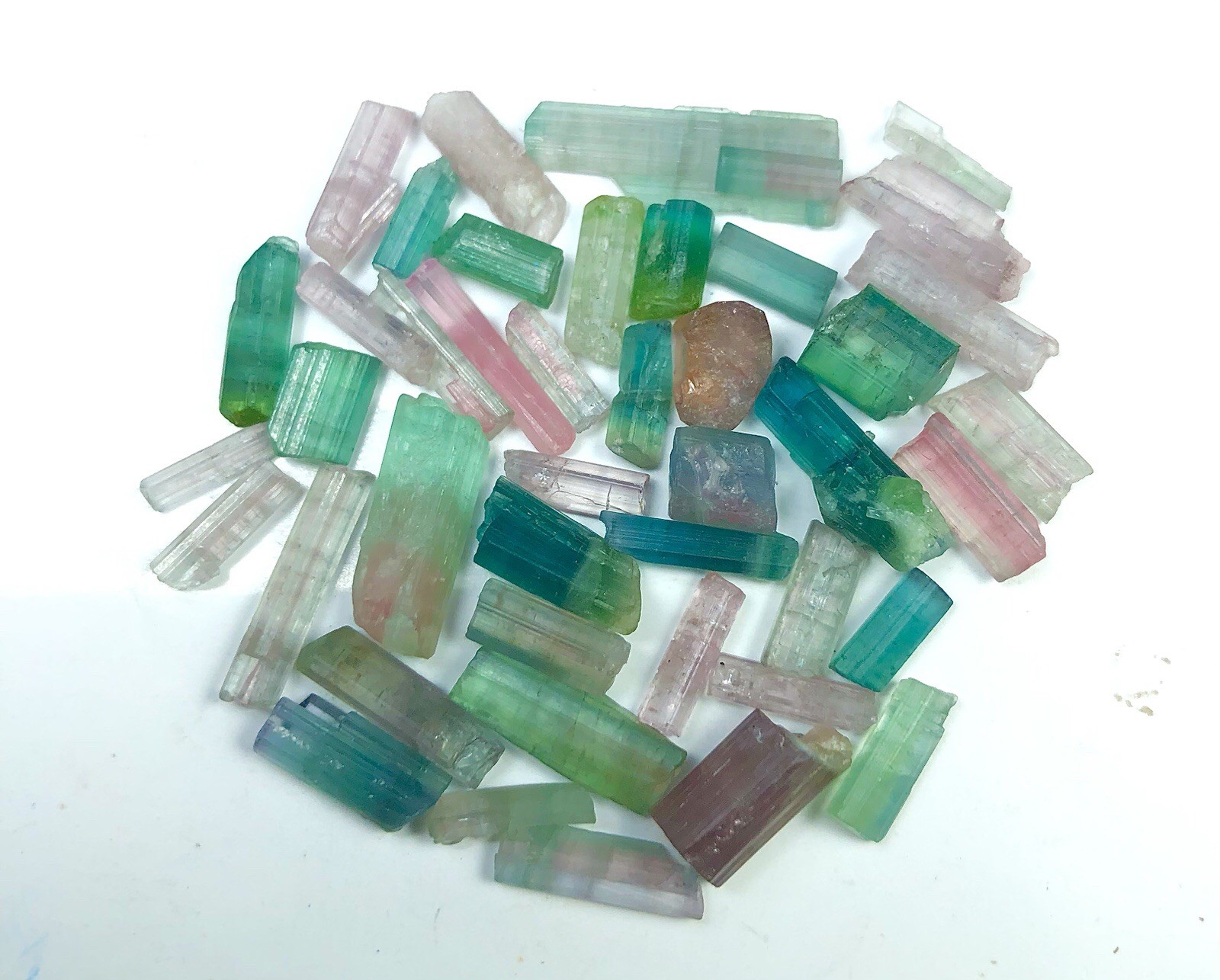 Amazing color rough Tourmaline mix color Lot from Afghanistan |