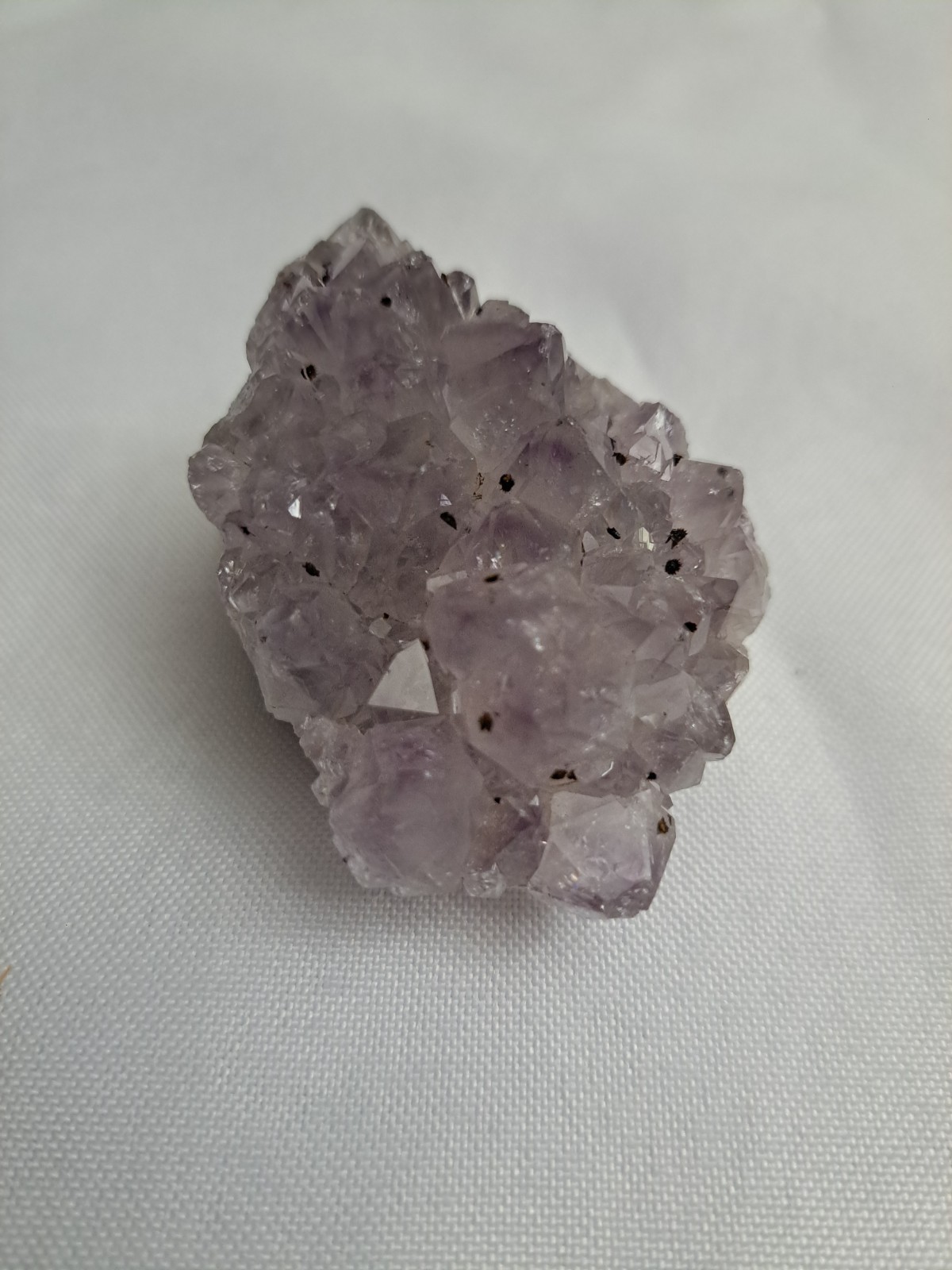 Natural Amethyst Light Purple Beautiful QUARTZ Geode Crystal Cluster