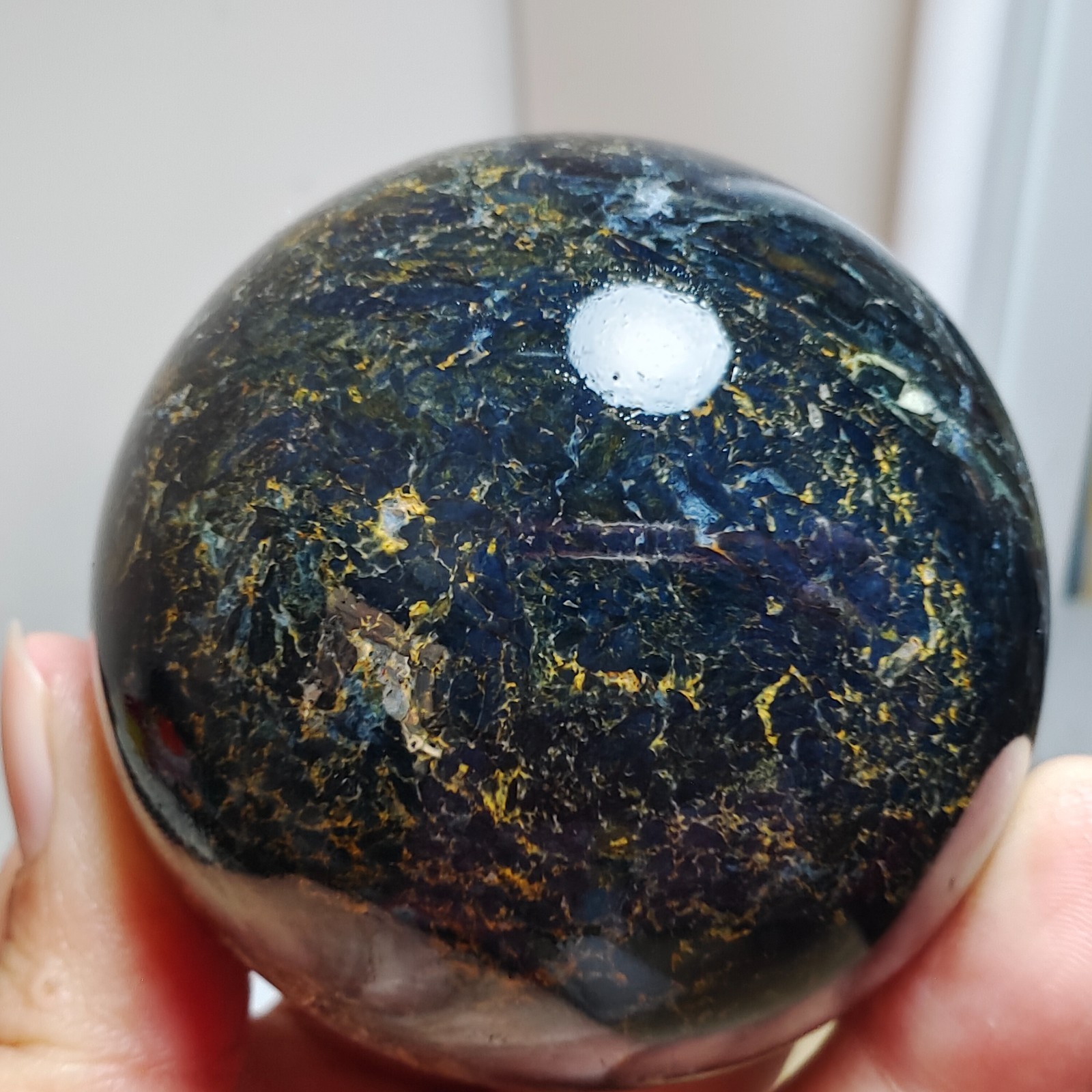 290g WOW! Natural Rare Pietersite Crystal ball Quartz Sphere Healing