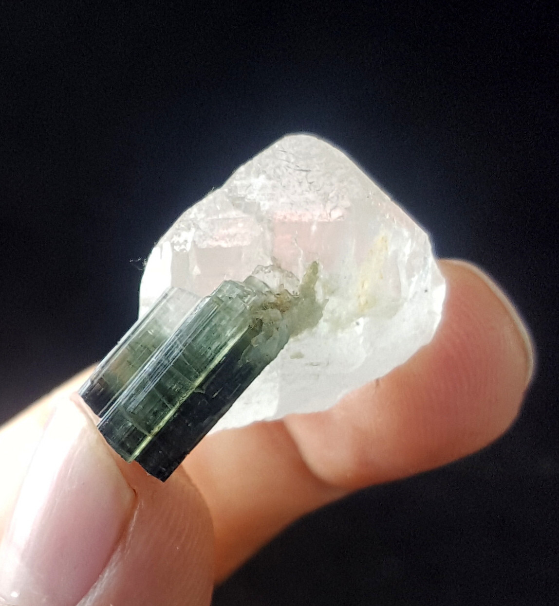 Natural Green Cap Tourmaline Crystals Spicemens From Astaknala Lot 21Pcs 692g