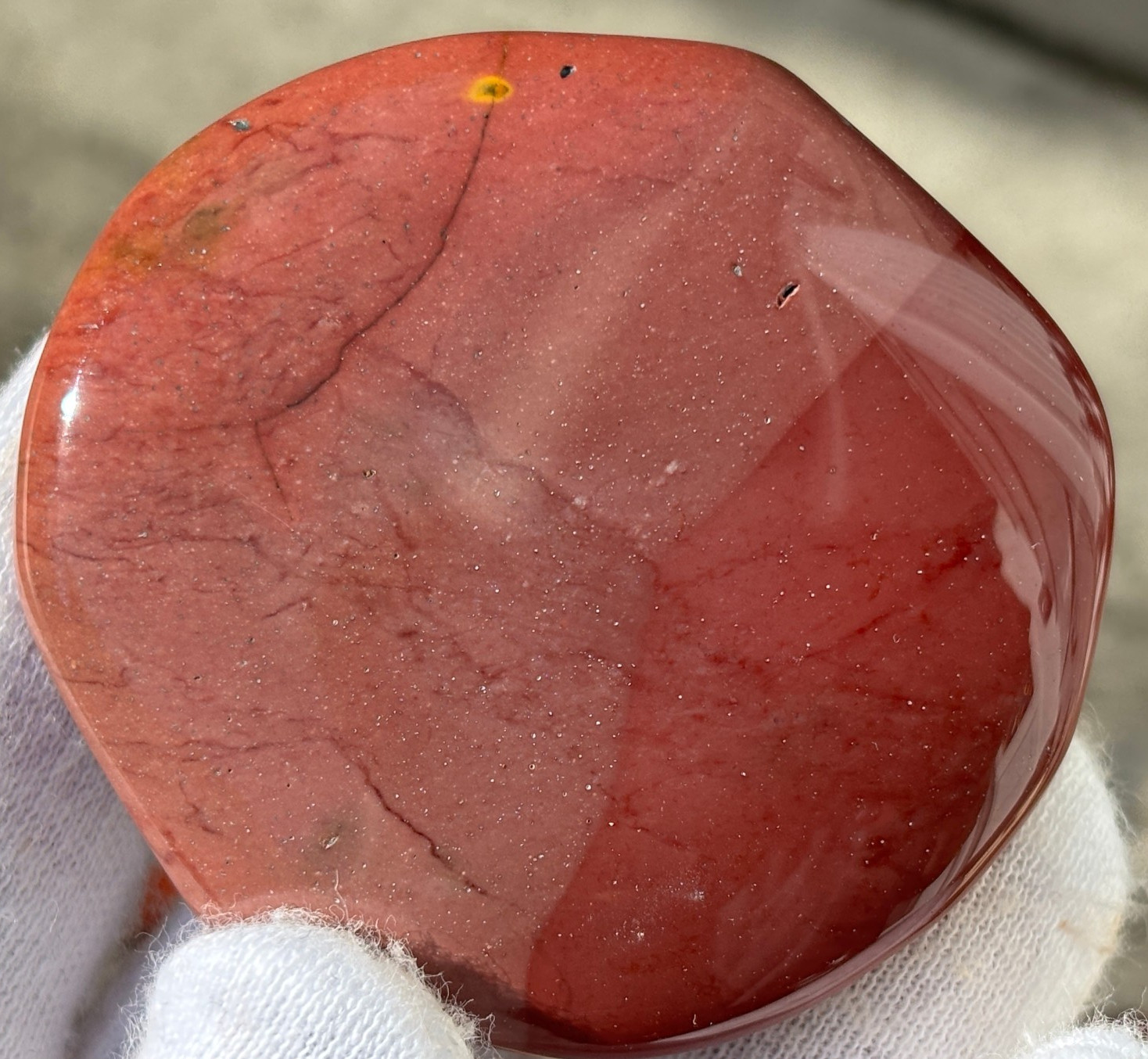 USA SALE 181g LOT MOOKAITE PALMSTONES PALM STONES PALM STONE THICK POCKET STYLE