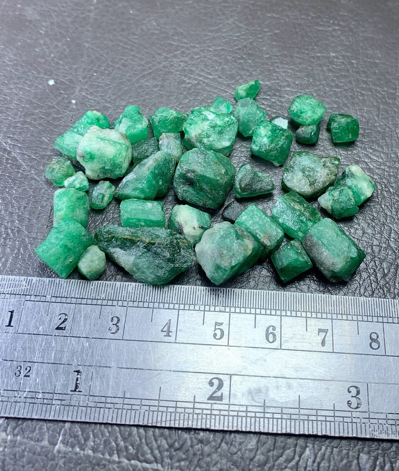 Emerald Terminated Crystal 140 Carats, Anniversary Gift, Love Birthday Gift, DIY