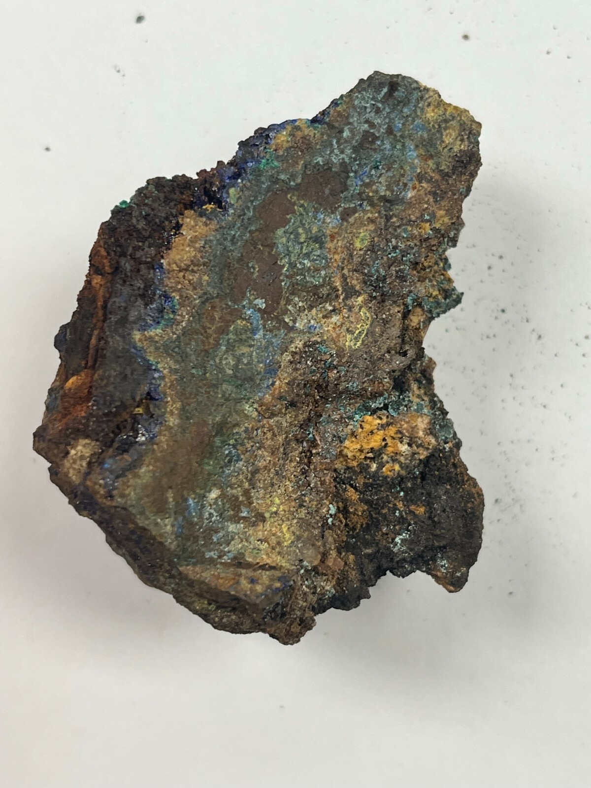 Azurite and malachite from Laurium, Greece