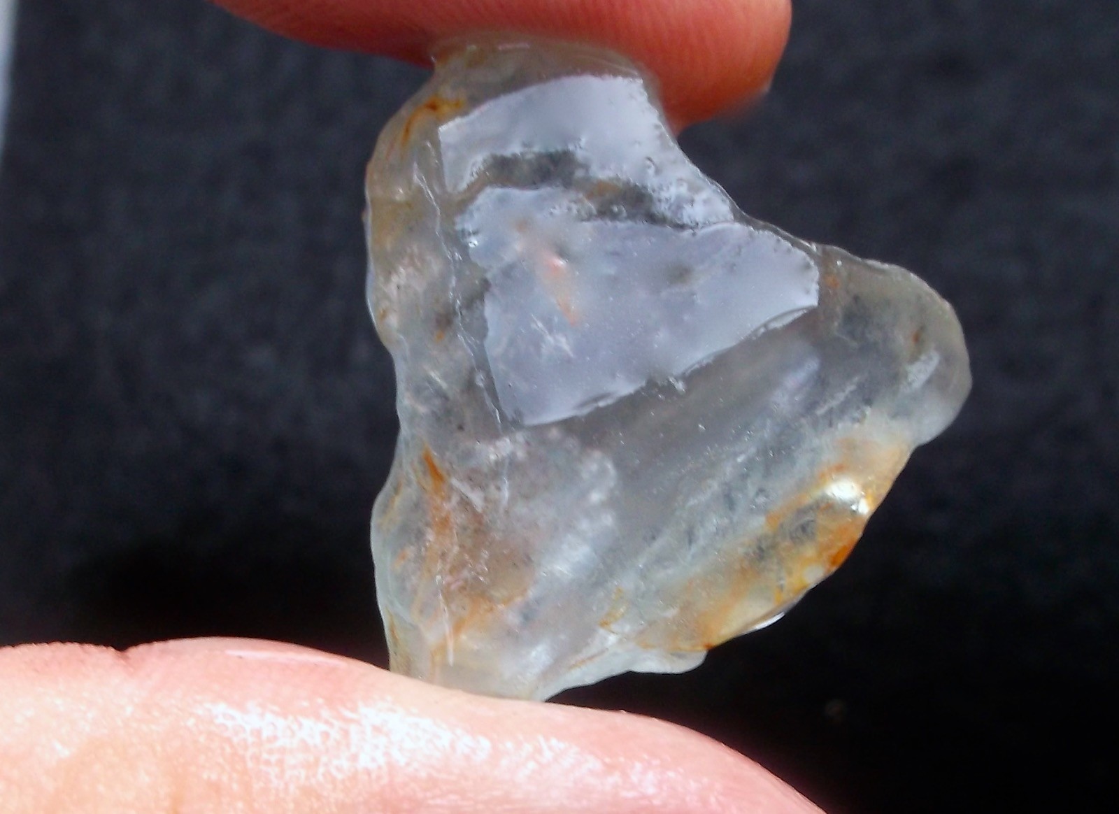 Topaz Non Enhanced Aqua Color Crystal Clear Quality  7.5 Grams 37.7 Carats