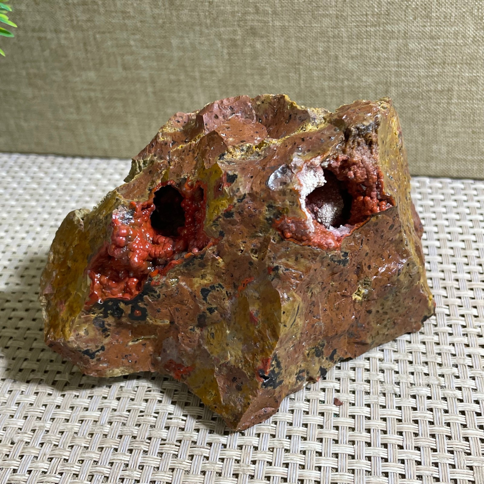 587g Raw Carnelian Stone Rough Red Gemstone Mineral Specimen
