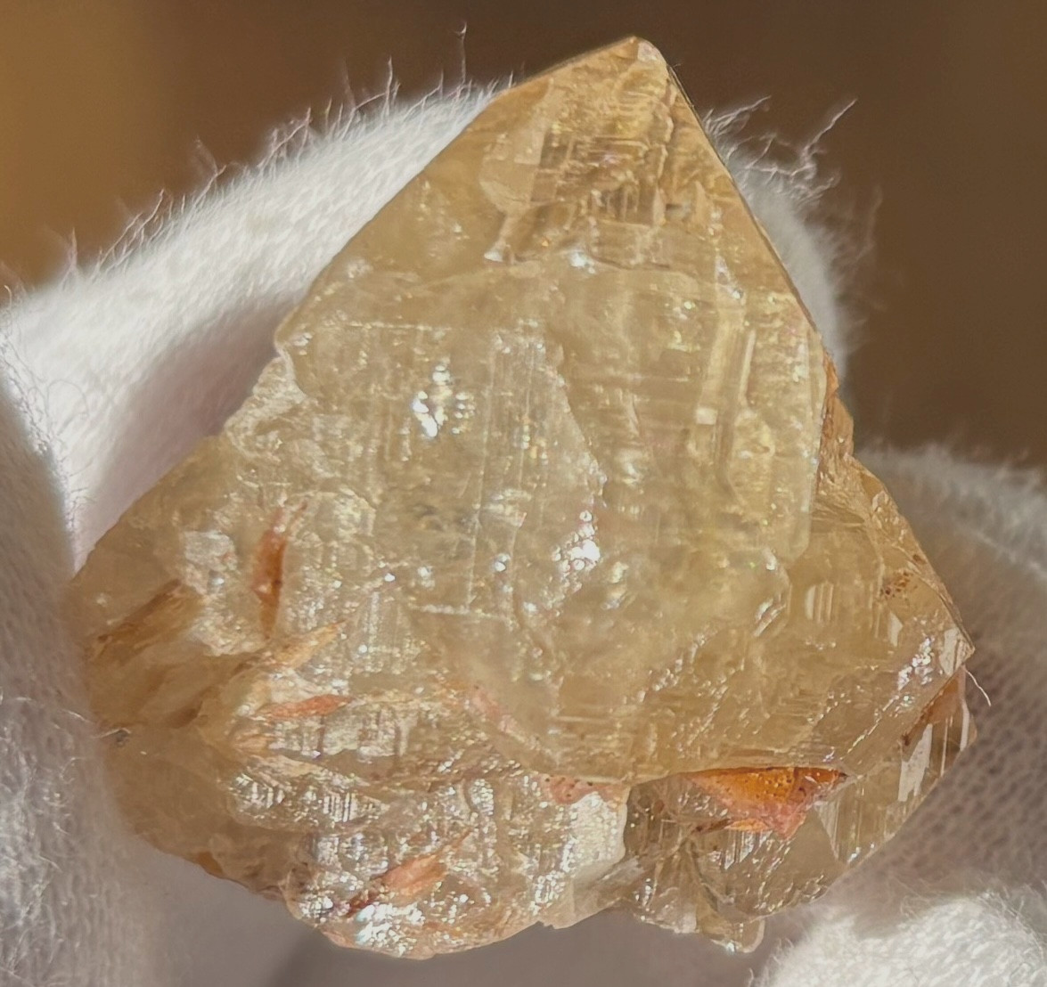 USA SALE SEE VIDEO 37g ETCHED CERUSSITE CERRUSITE CERRUSSITE CRYSTAL BARITE SKEL