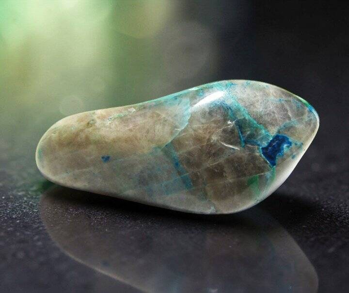 South African Ajoite Chrysocolla Shattuckite Synergy 12 #134