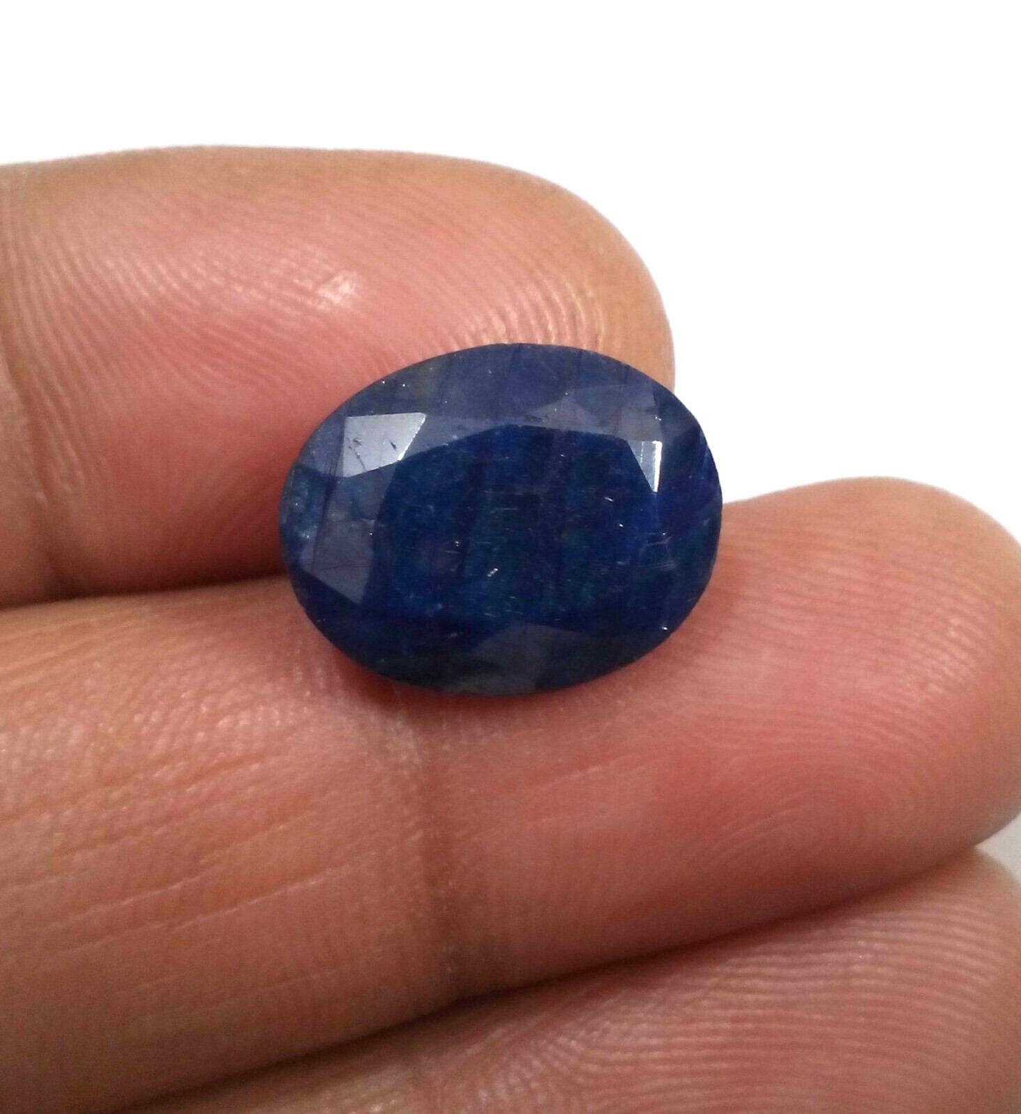 Ultimate Sapphire Gemstone Oval Shape Faceted 12.05 Crt Sapphire Loose Gemstone