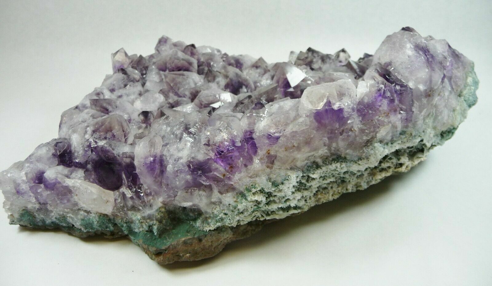 8 LB Natural Amethyst Crystal Cluster Geode Uruguay – Excellent Display