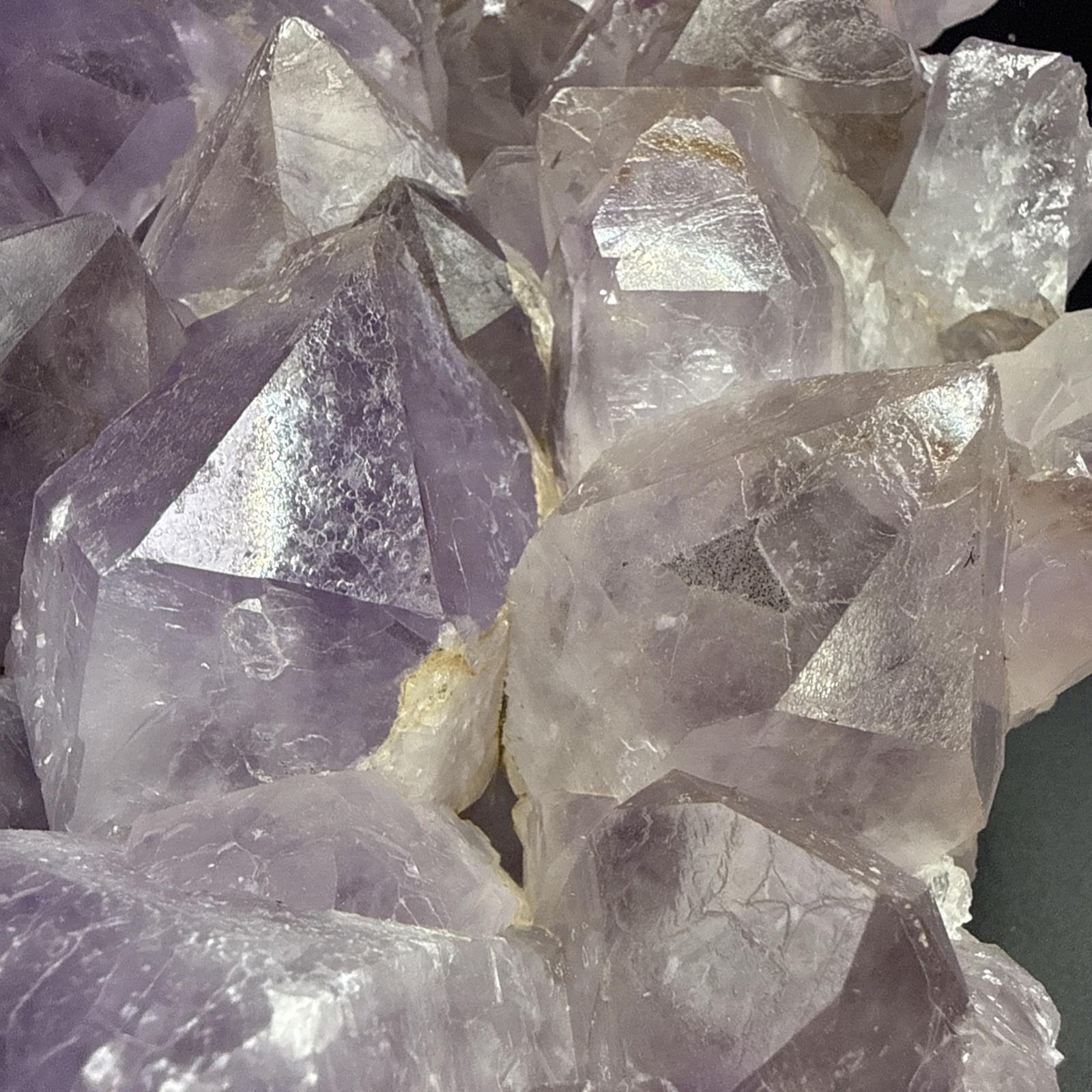 25 LB Huge Natural Amethyst Plate! Big Points! Crystals, Minerals, Congo!