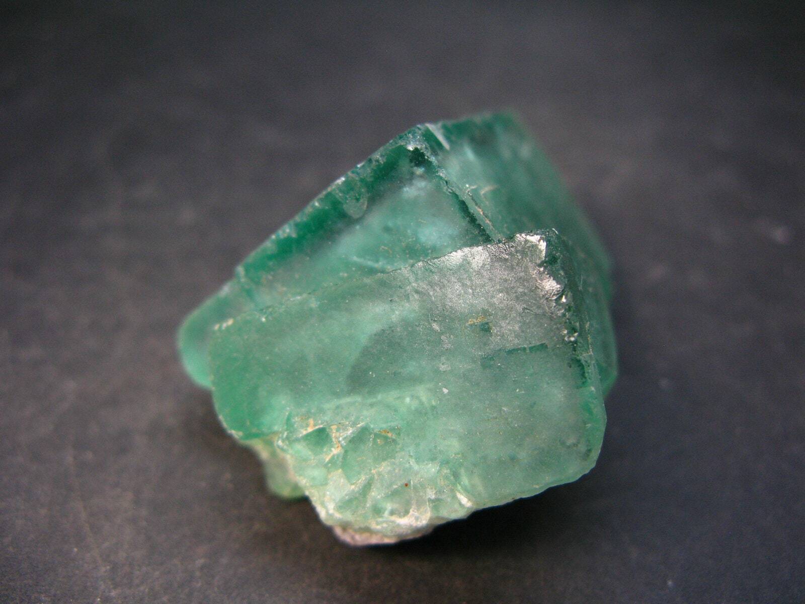 Gem Green Fluorite Cluster From United Kingdom – 2.2″