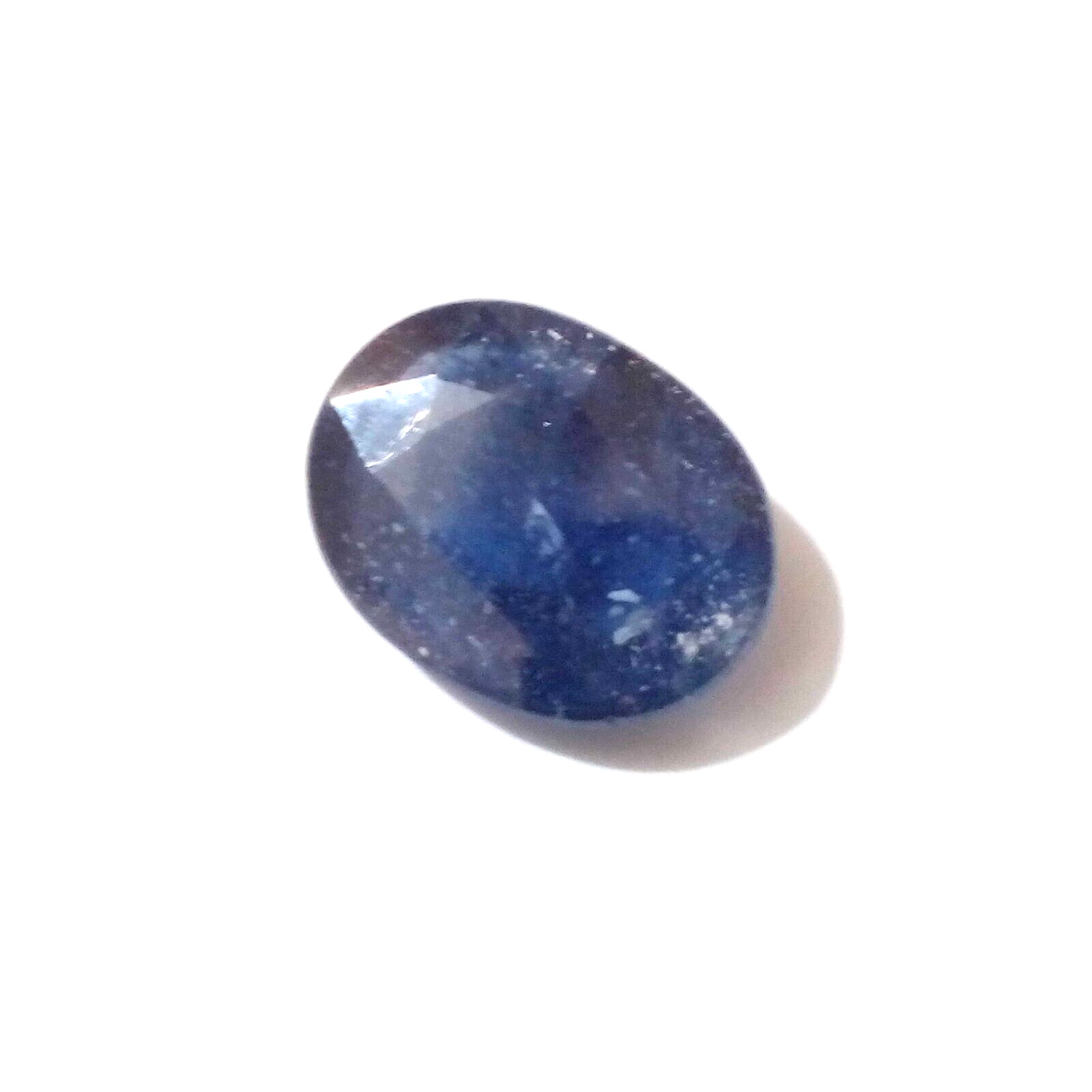 3.88 Ct Faceted Natural Blue Sapphire – Sparkling Beauty, Single Fine Gemstone