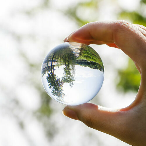 LONGWIN 20pcs 40mm Clear Quartz Crystal Ball Sphere Healing Crystals Photo Props