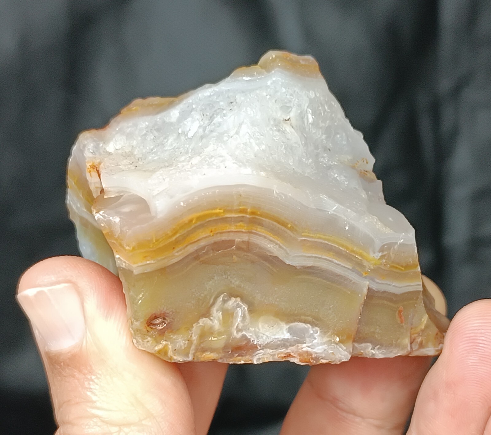 150g/0.33 lb turkish uncut agate stone rough, customs duty included