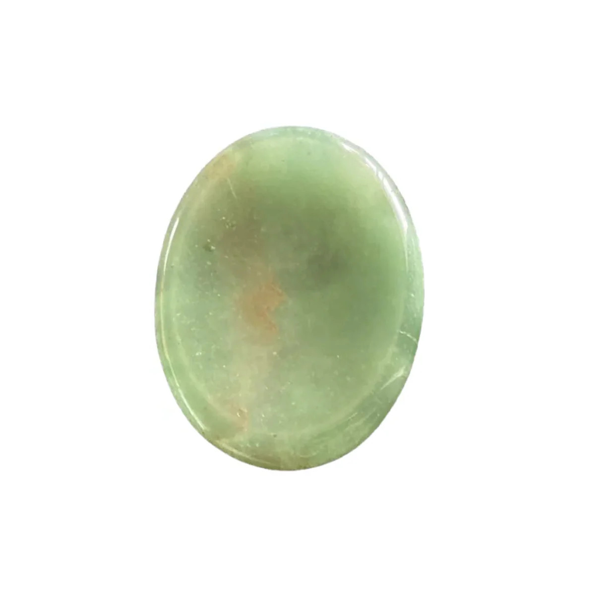 Green Aventurine Worry Stone ~1.5″ Small Pocket Thumb Crystal (Each Will Vary)