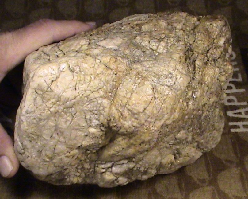 White Chalcedony Jasper Agate, Solid Natural Lapidary Rock, 10 LBS, 14 OZ, #R217