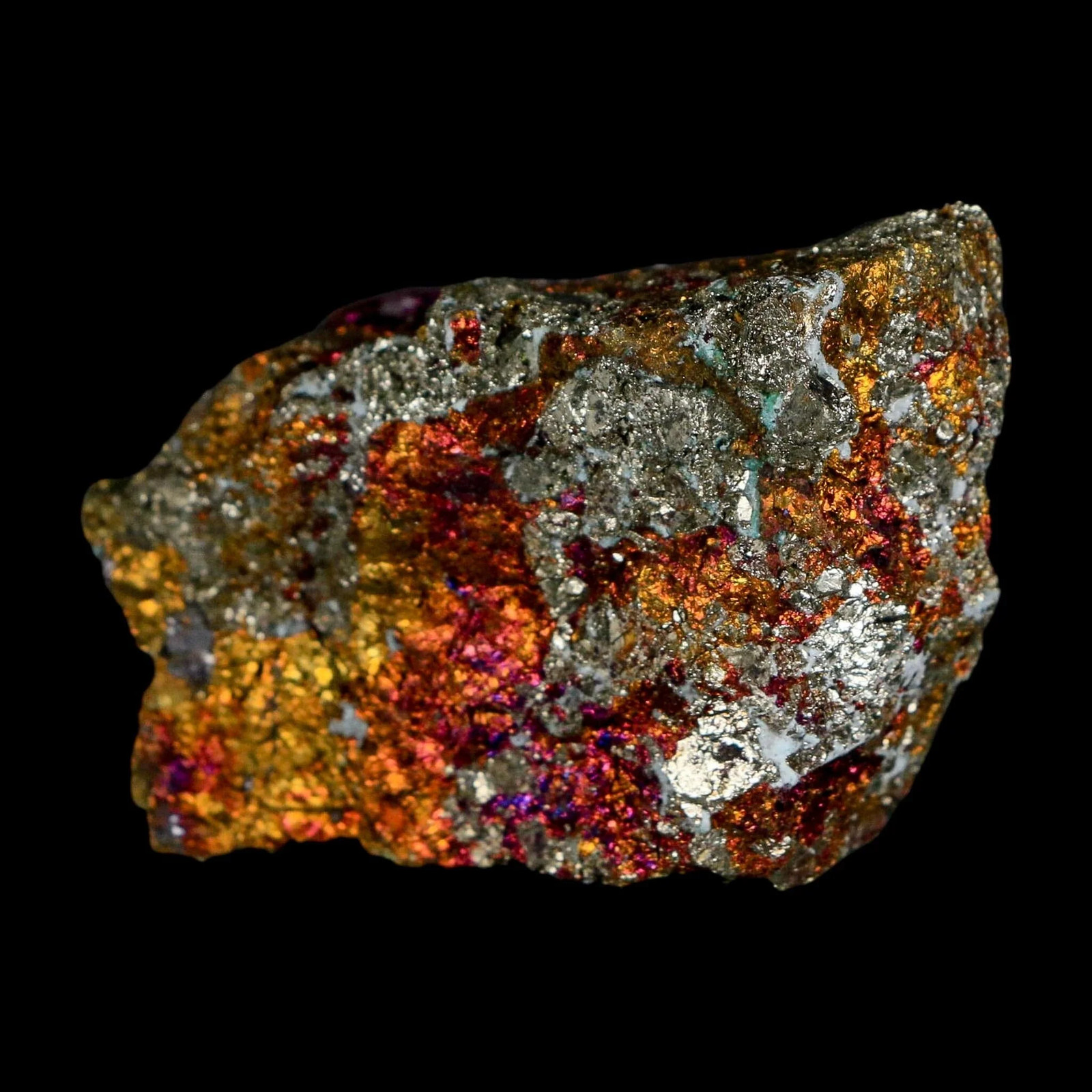 2.2″ Chalcopyrite Bornite Brilliant Multicolored Peacock Ore Chihuahua Mexico