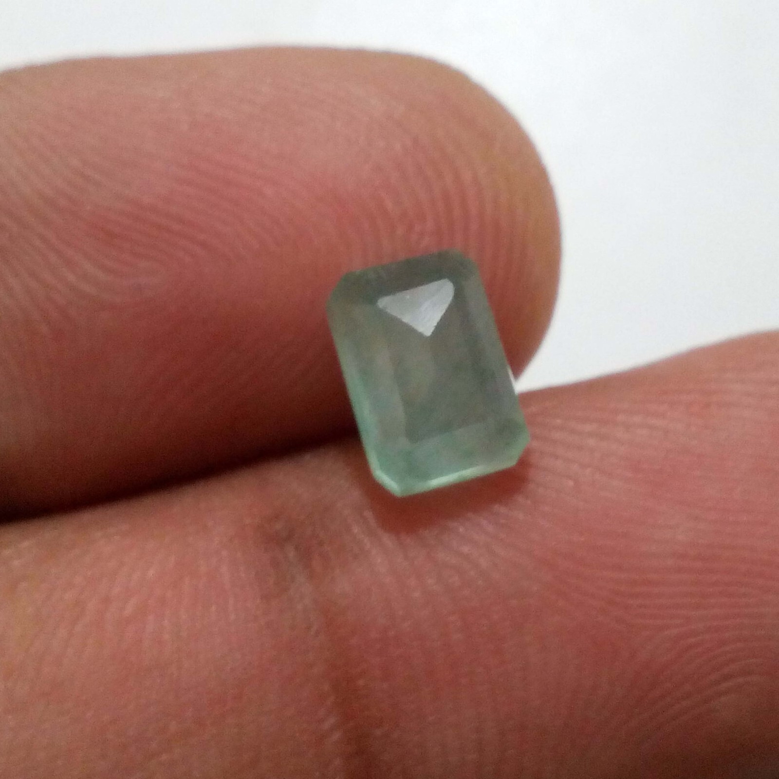 Top Beautiful Colombian Emerald Faceted Emerald 2.30 Crt Green Loose Gemstone