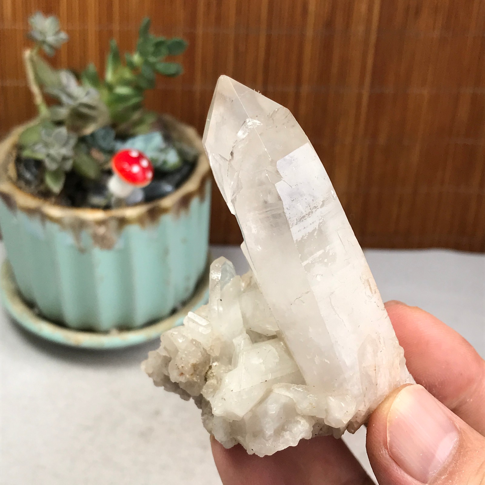 69-62-45mm Natural crystal clusters pretty Quartz Mineral Specimen 123g A6231