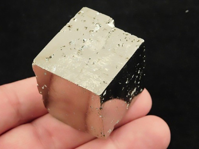 Big! PYRITE Crystal CUBE or Cubic Shaped Crystal 100% Natural From Spain 175gr