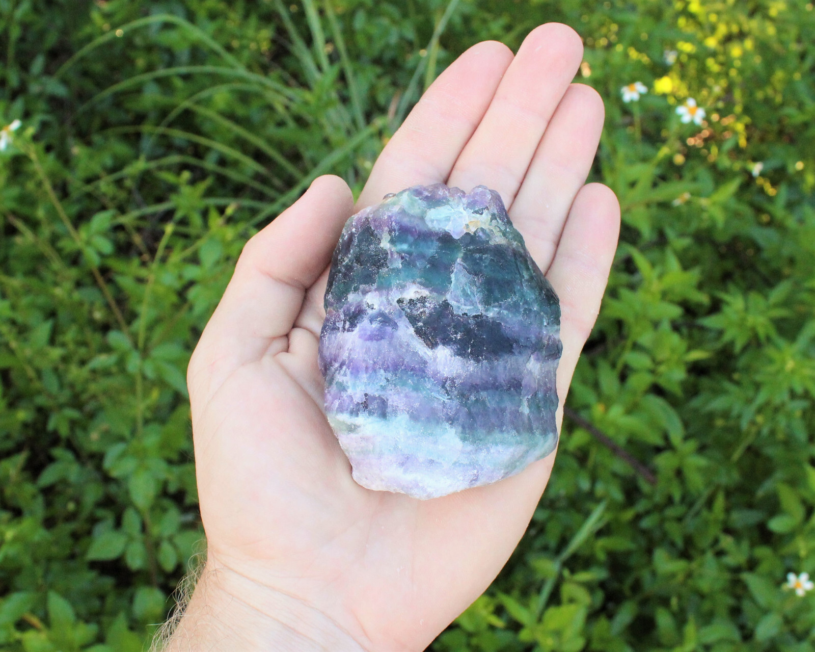 JUMBO Rough Natural Rainbow Fluorite Chunks – Huge Raw Rainbow Fluorite Crystals