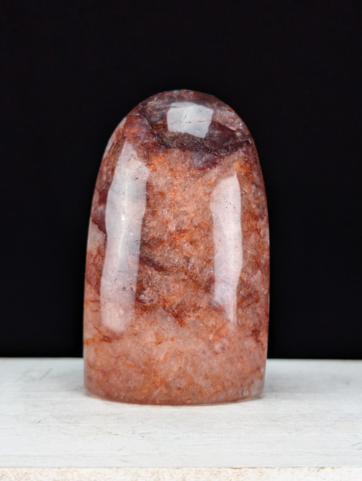 Fire Quartz Freeform Ornament Crystal Chakra Gemstone Free Form