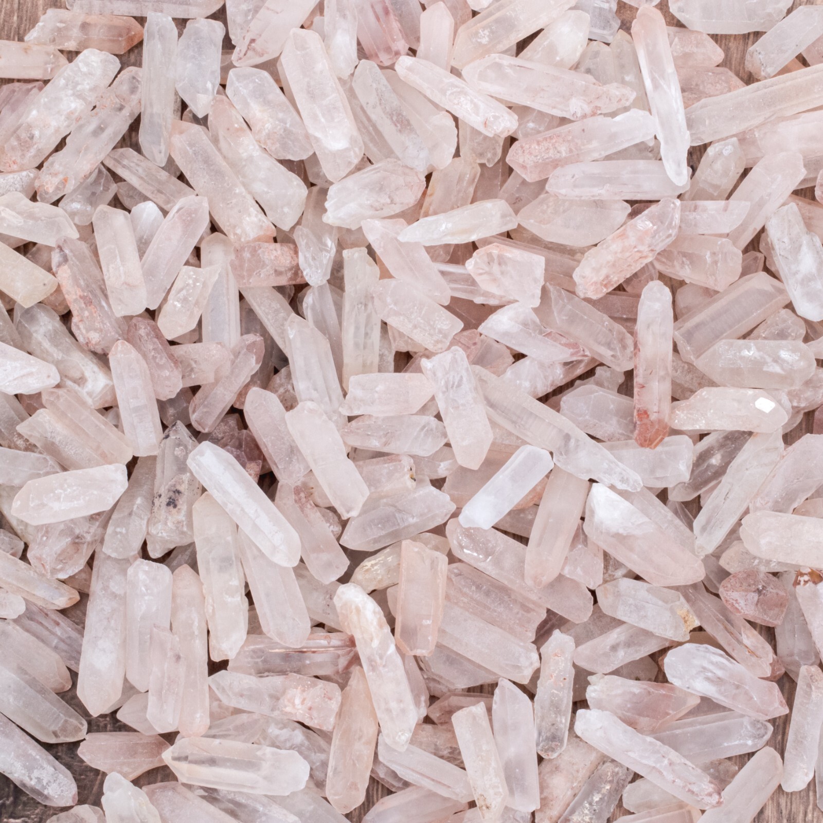 1/4 lb Natural Rough Red Hematoid Quartz Crystal Points Cherry Fire Quartz Bulk