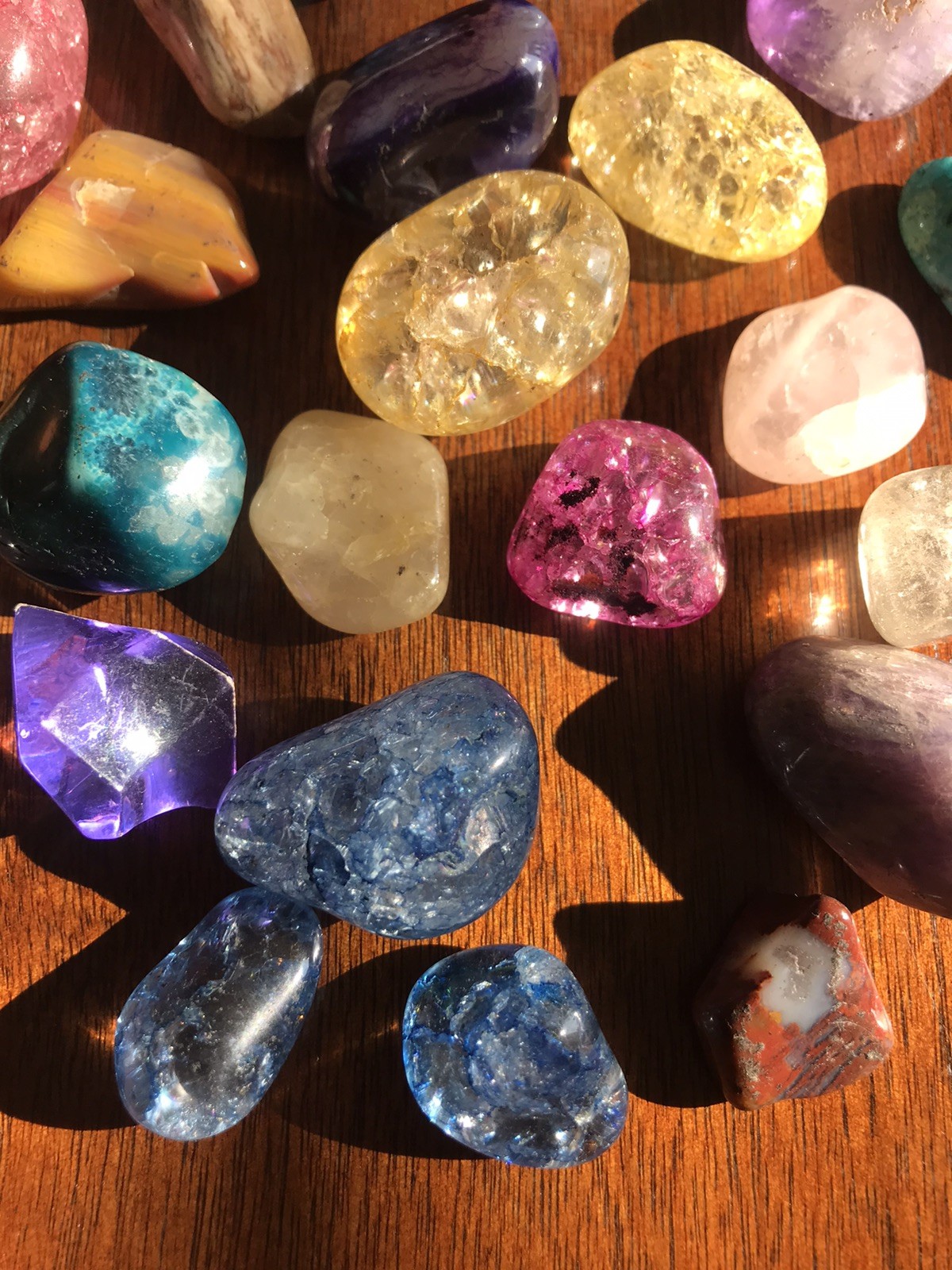 2 Oz. Lot /Tumbled/ Rocks Stones,
