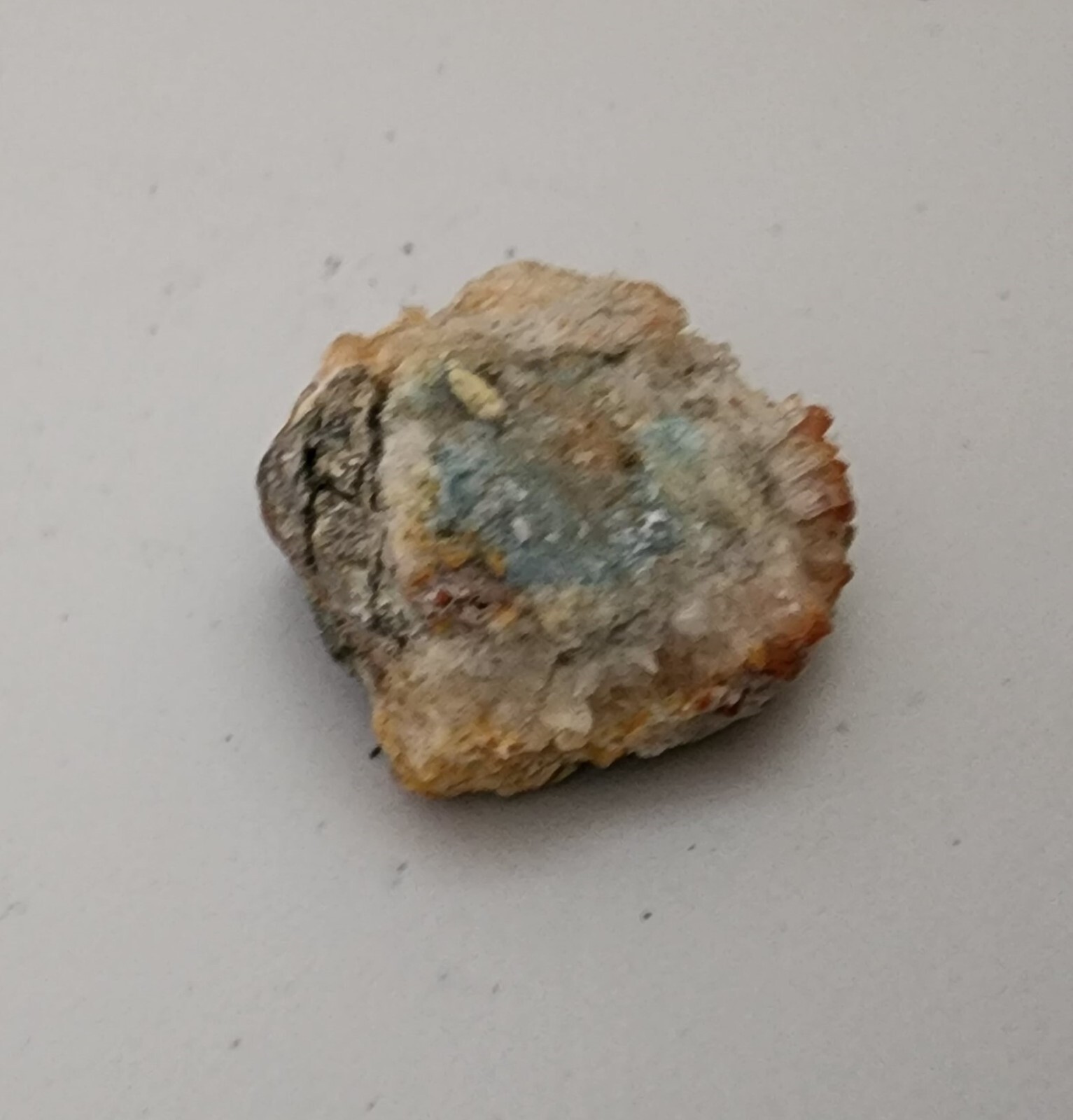 Small Azurite Crystal from New Mexico approx 1x1x.5 inches, 1 oz