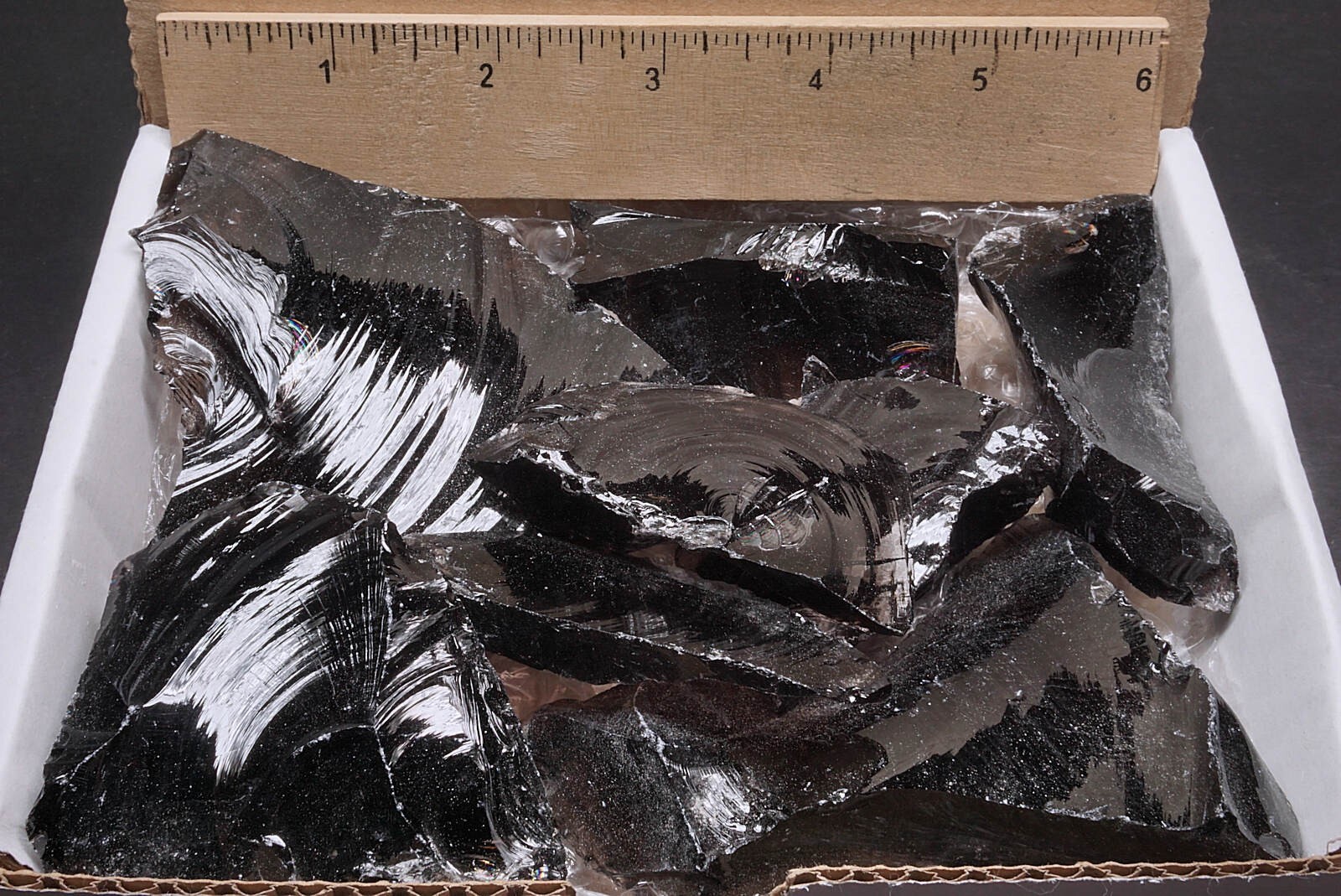 Obsidian 10 OZ Lot Natural Black Volcanic Glass Obsidian Crystal Chunks