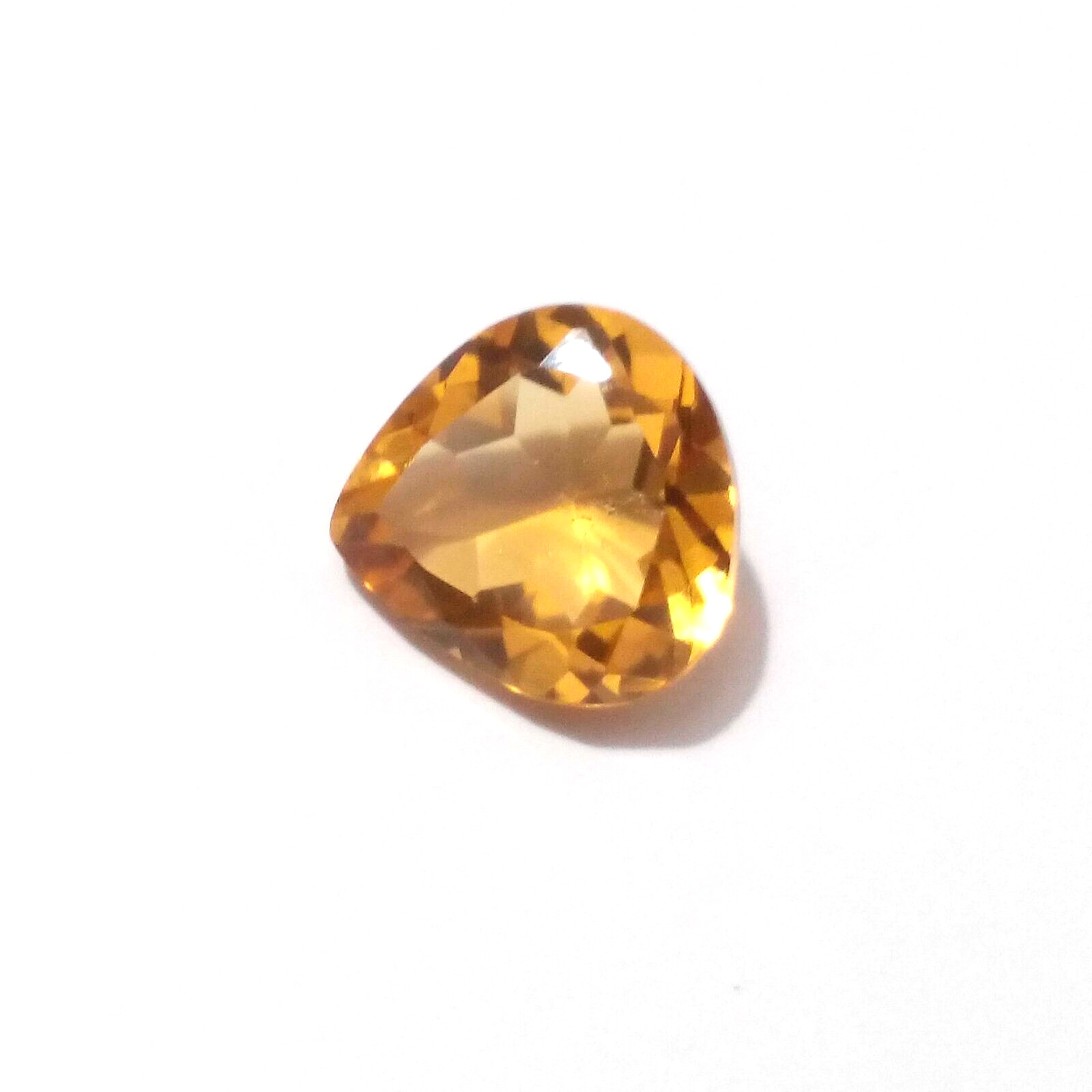 Pear Shape AAA+ Quality Golden Citrine Topaz 2.10 Crt Faceted Loose Gemstone