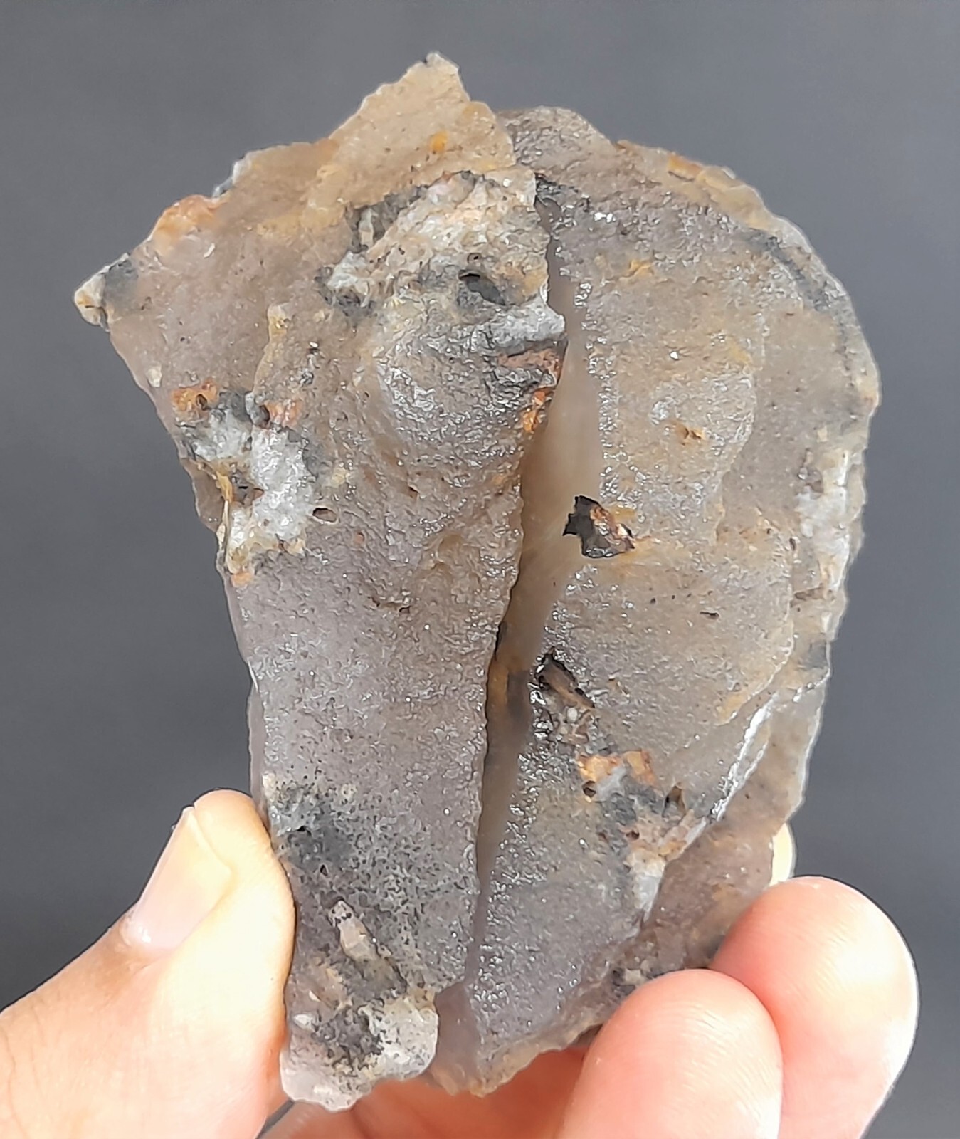 210g/0.46 lb Turkish core agate stone rough, customs duty included
