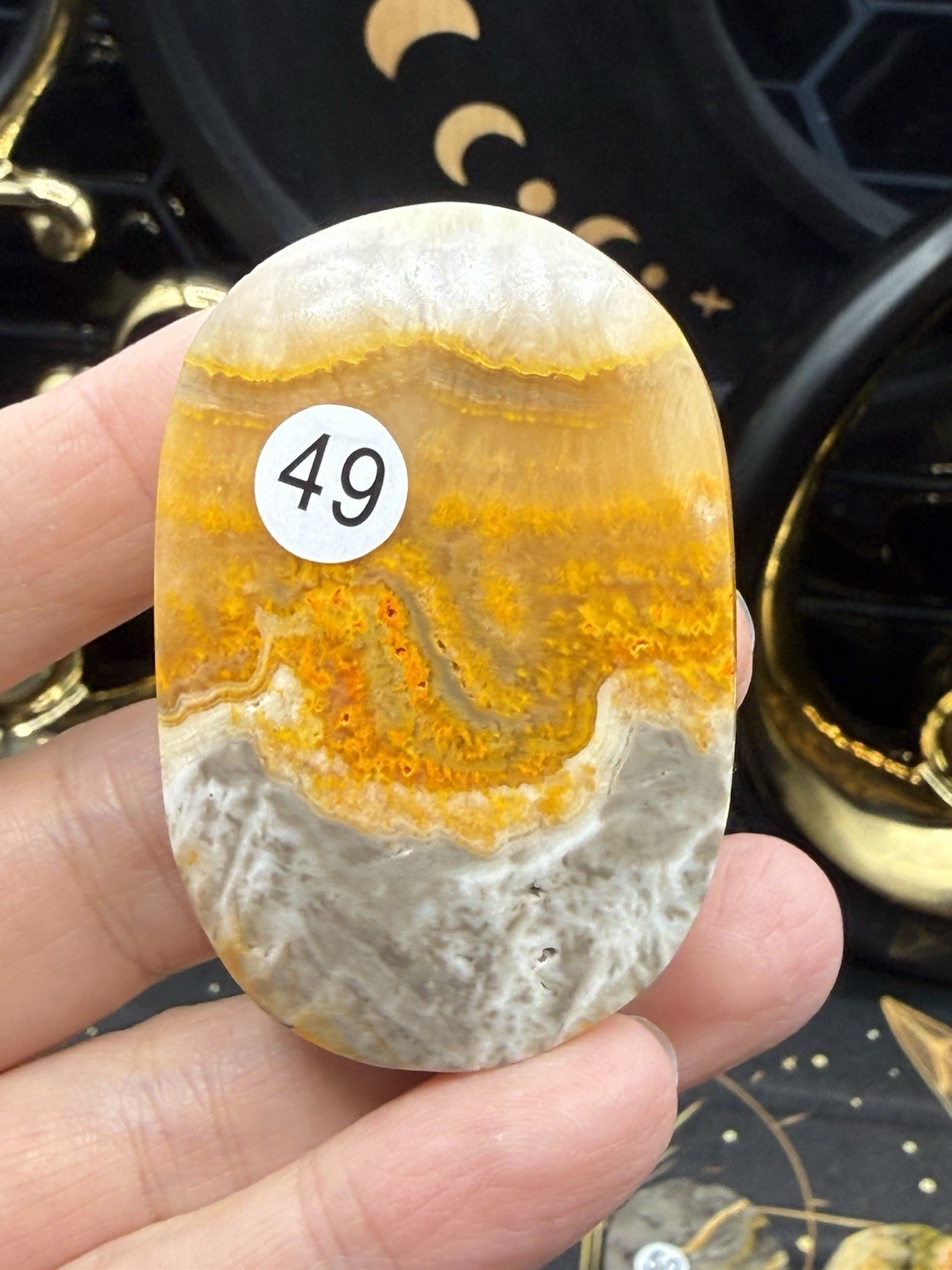 Natural Bumblebee Jasper Palms Druze vugs raw Free shipping