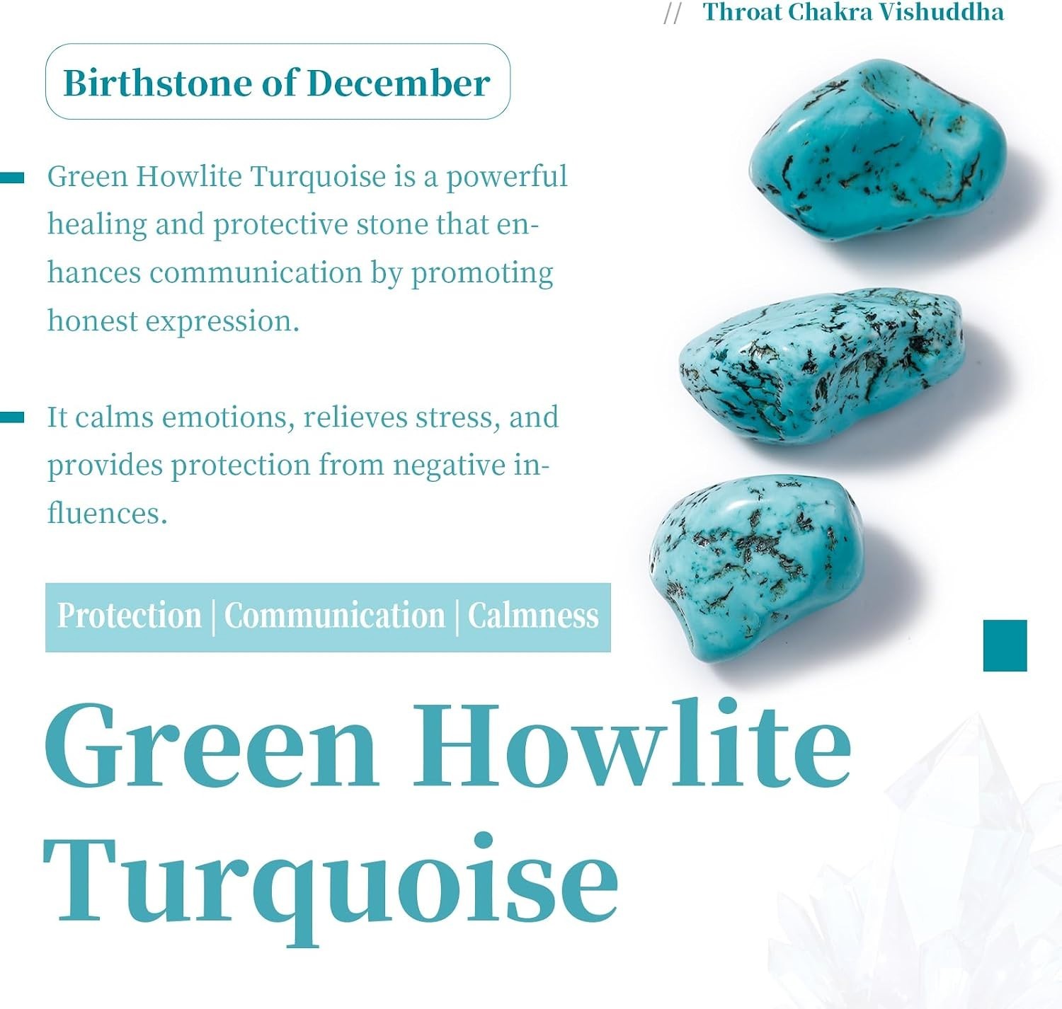 Turquoise Tumbled Chips Stone, Irregular, 1 lb, 3-15mm, Drawstring Pouch