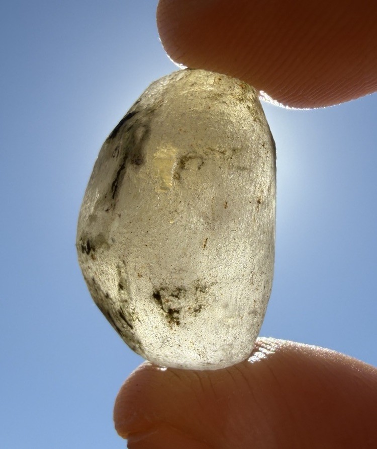 Brazilian Phenacite Crystal: Authentic, Metaphysical Crystal, 7.69g/38.45ct