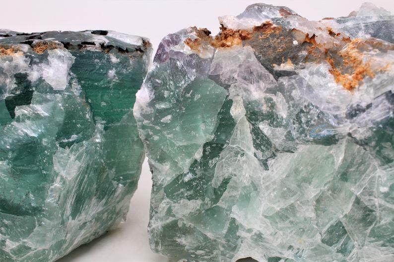Fluorite XL Rough Raw Chunk from Mexico, High Grade A Quality – Healing Crystals