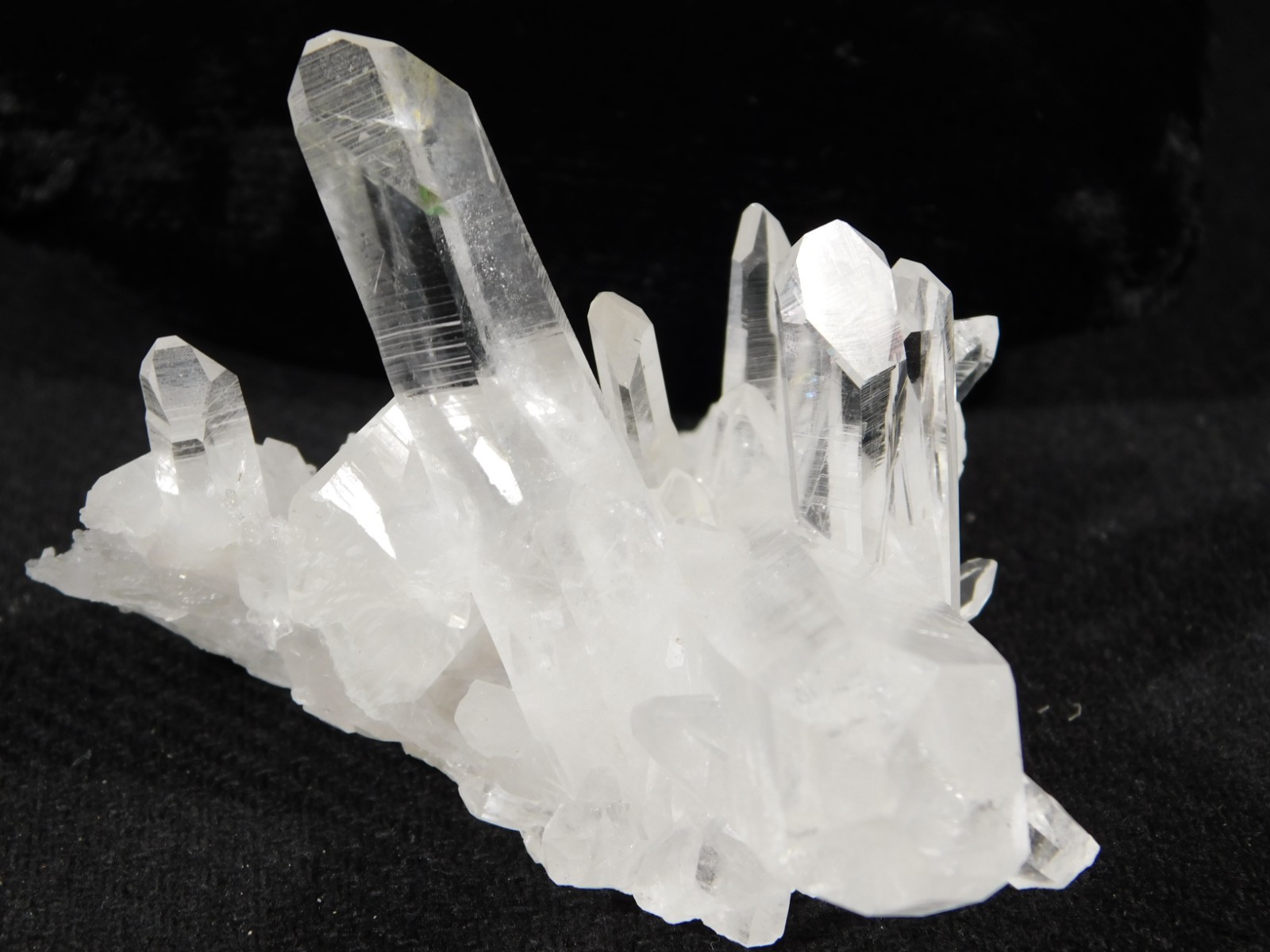 TRANSLUCENT Quartz Crystal Cluster From Collier Creek ARKANSAS 69.0gr